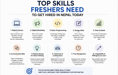 Top Skills Freshers Need to Get Hired in Nepal Today