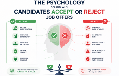 The Psychology Behind Why Candidates Accept or Reject Job Offers