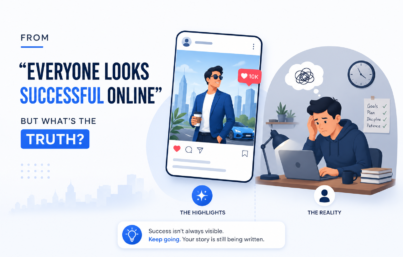 From “Everyone looks successful online” but what’s the truth?