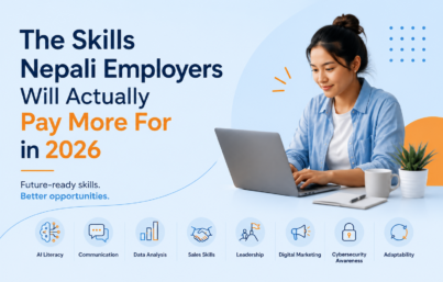 The skills nepali employers will actually pay more for in 2026